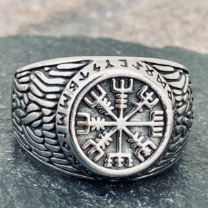 Viking Compass Ring - Sizes 7-15 - R255