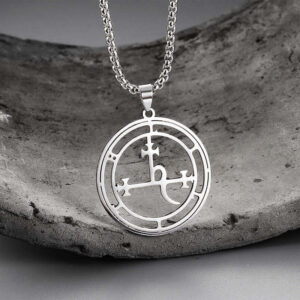 Sigil of Lilith Stainless Steel Necklace