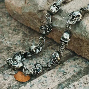 Fashion Punk Skull Pants Belt Chain Wallet Chain