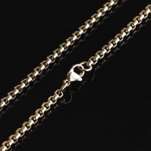 3mm * 60cm Box Gold Chain