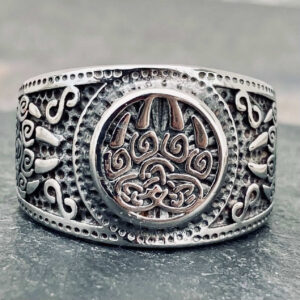 Ring - Viking Bear Paw Ring - Sizes 7-13 - R256