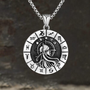 Virgo Stainless Steel Pendant