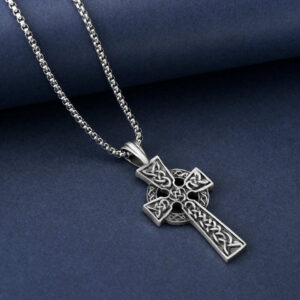 Silver Celtic Cross Pendant