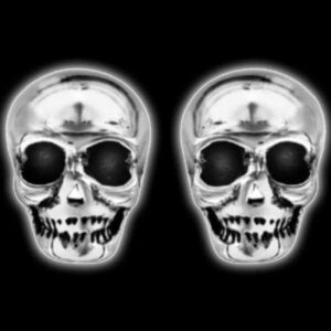 Bloodborn Skull Earrings