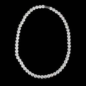 Minimalist Hip Hop Pearl Necklace