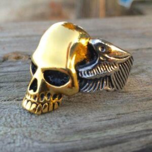 Skull Ring - The Speed Demon - Sizes 8-13 - R69