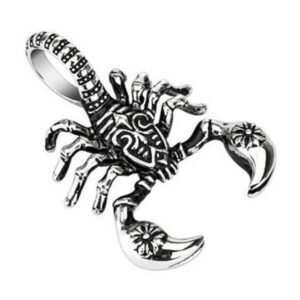 Large Mens Scorpion Pendant - 200026
