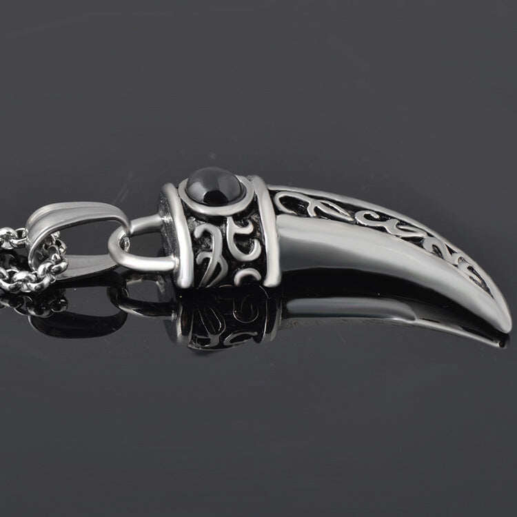 Dragons Claw Pendant - Stainless Steel - 300017