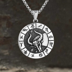 Taurus Stainless Steel Pendant