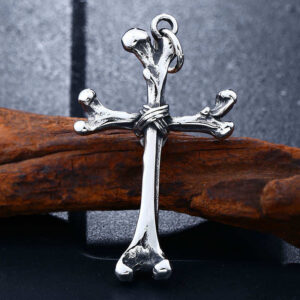 Bones Cross Necklace